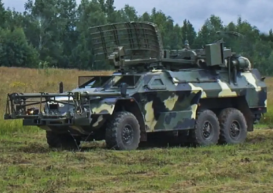 Russian Strategic Missile Forces (Foliage) 15M107Remote Mine Clearing Vehicle