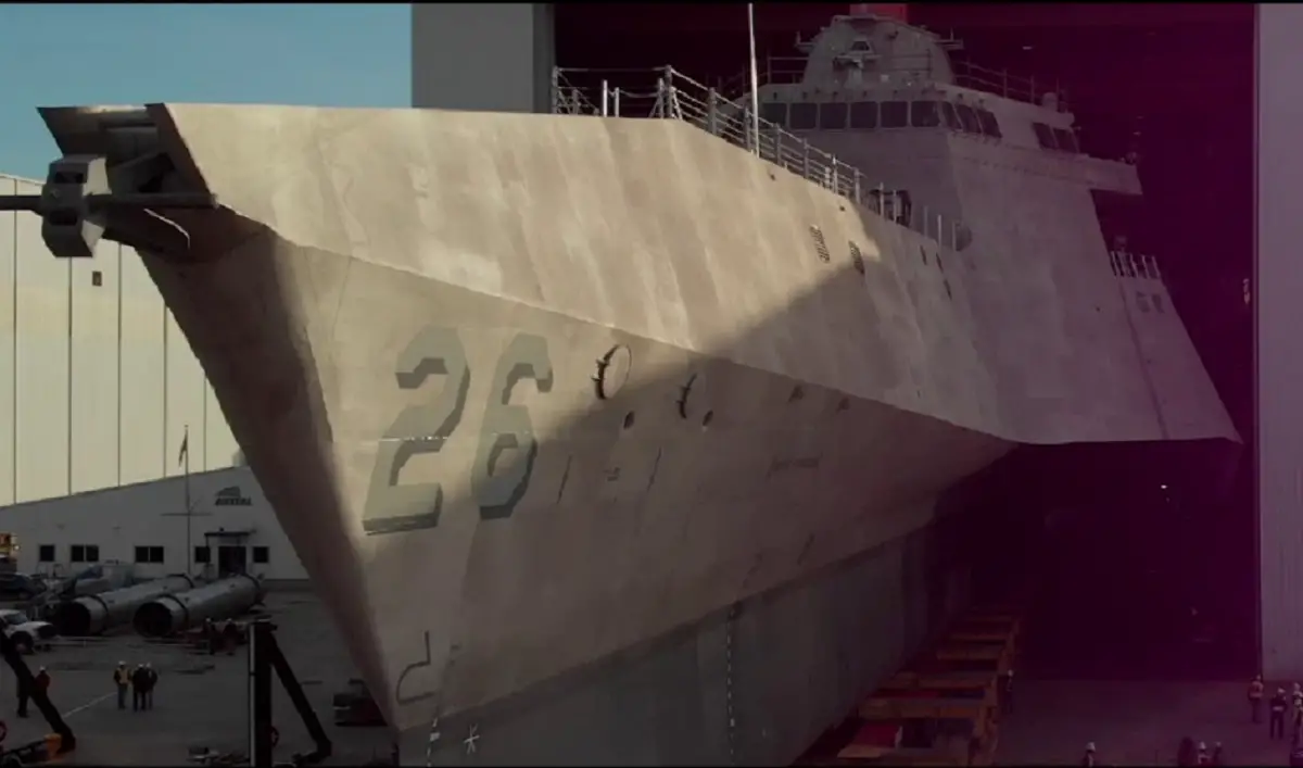 USS Mobile (LCS 26) Launch