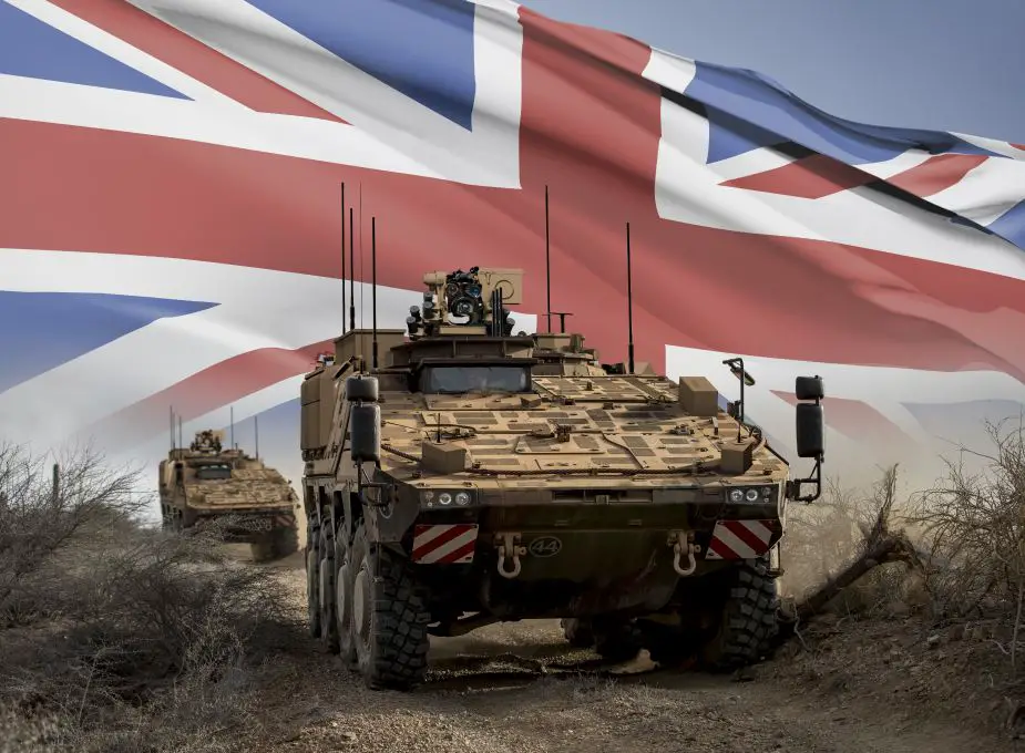 British Army Boxer Mechanised Infantry Vehicles