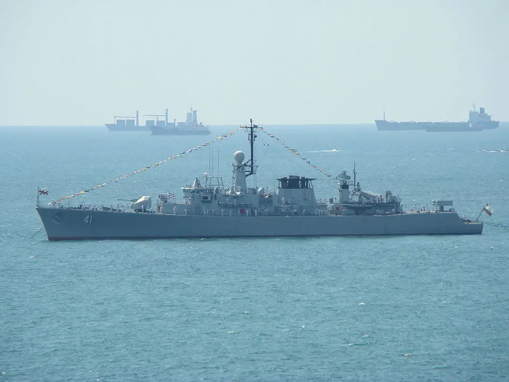 Bulgarian frigate Drazki 41