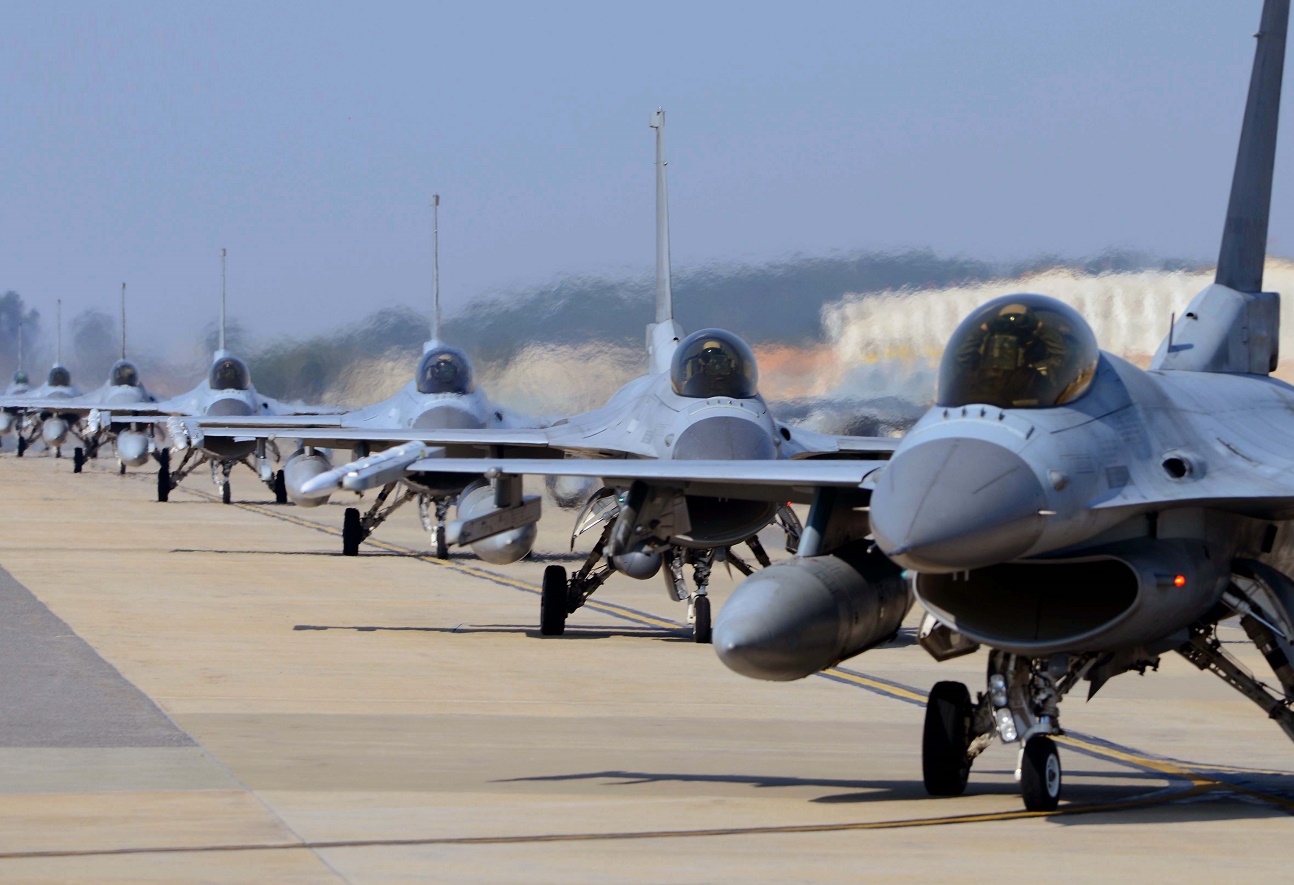 Republic of Korea Air Force F-16 Fighting Falcon Fighter Jets