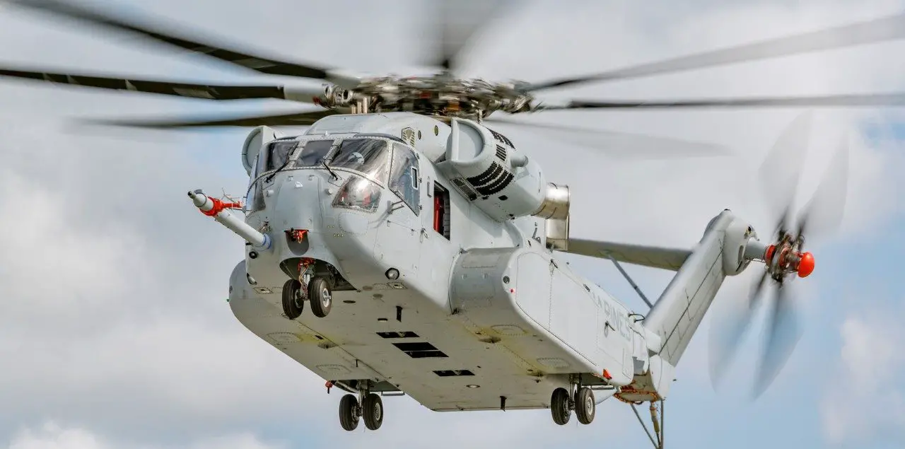 Sikorsky CH-53K King Stallion heavy-lift cargo helicopter
