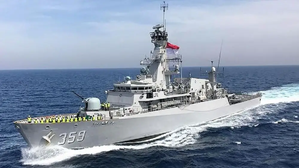 Indonesian Navy KRI Usman-Harun light frigate