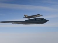 Bomber Task Force 20-2 Integrates with A Royal Netherlands Air Force F-35