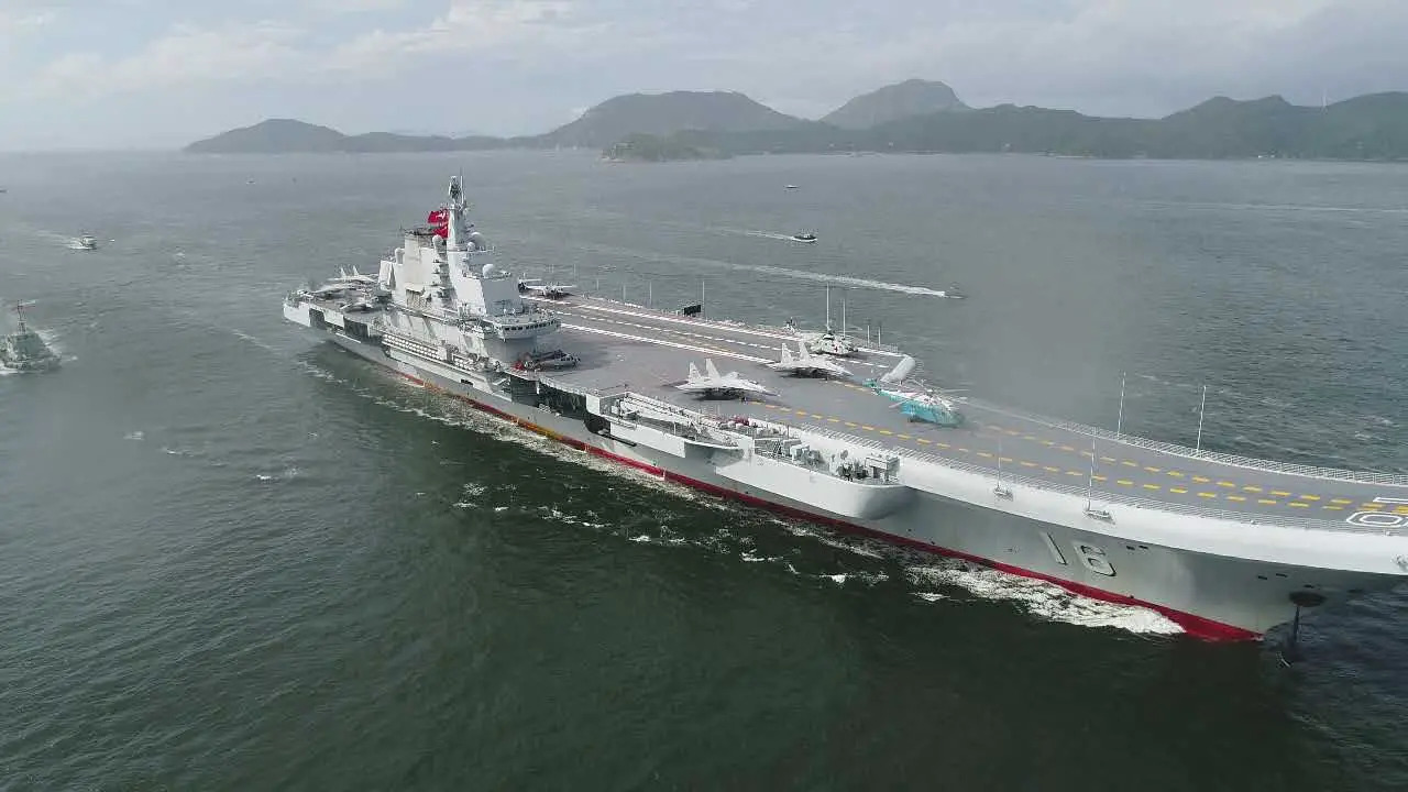 Chinese aircraft carrier Liaoning