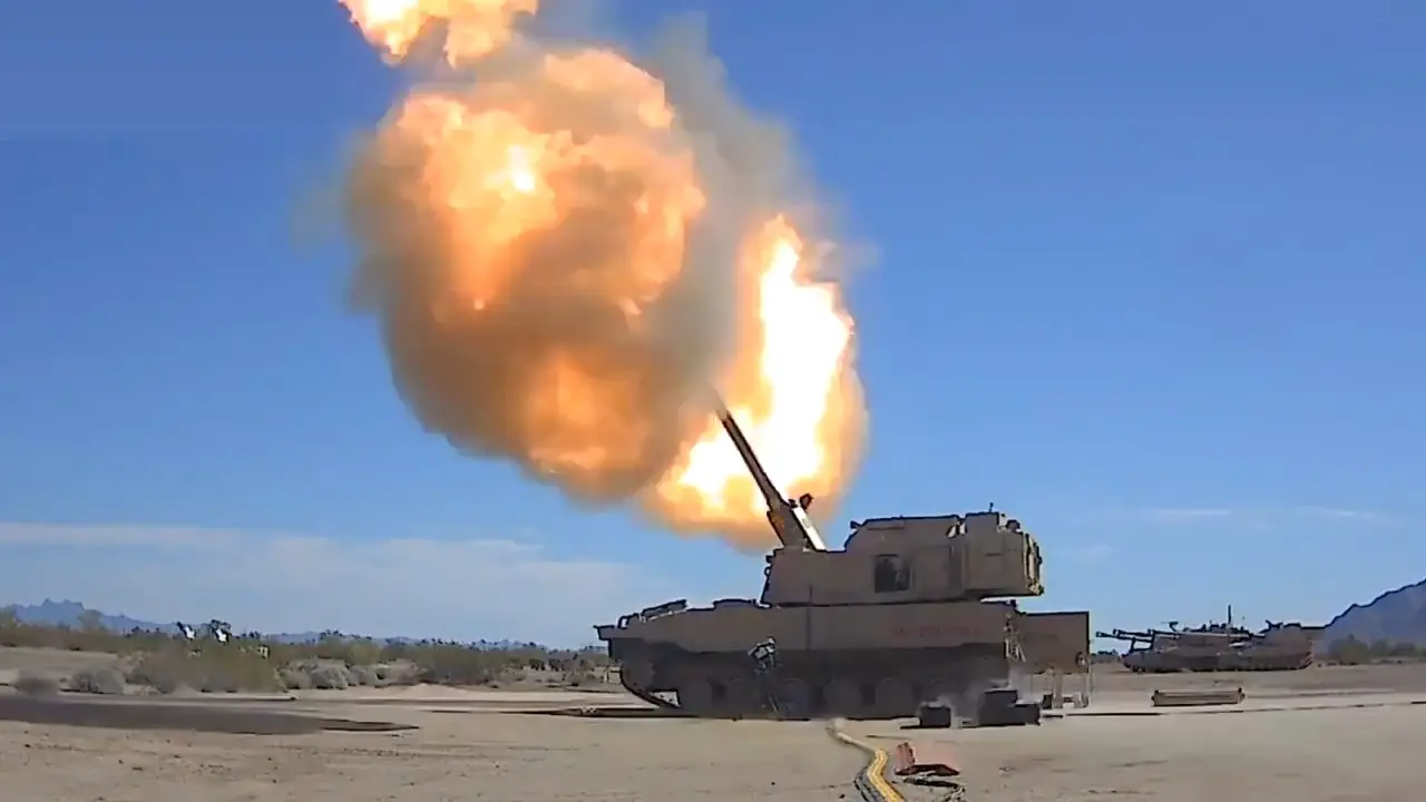 US Army Extended Range Cannon Artillery (ERCA) System