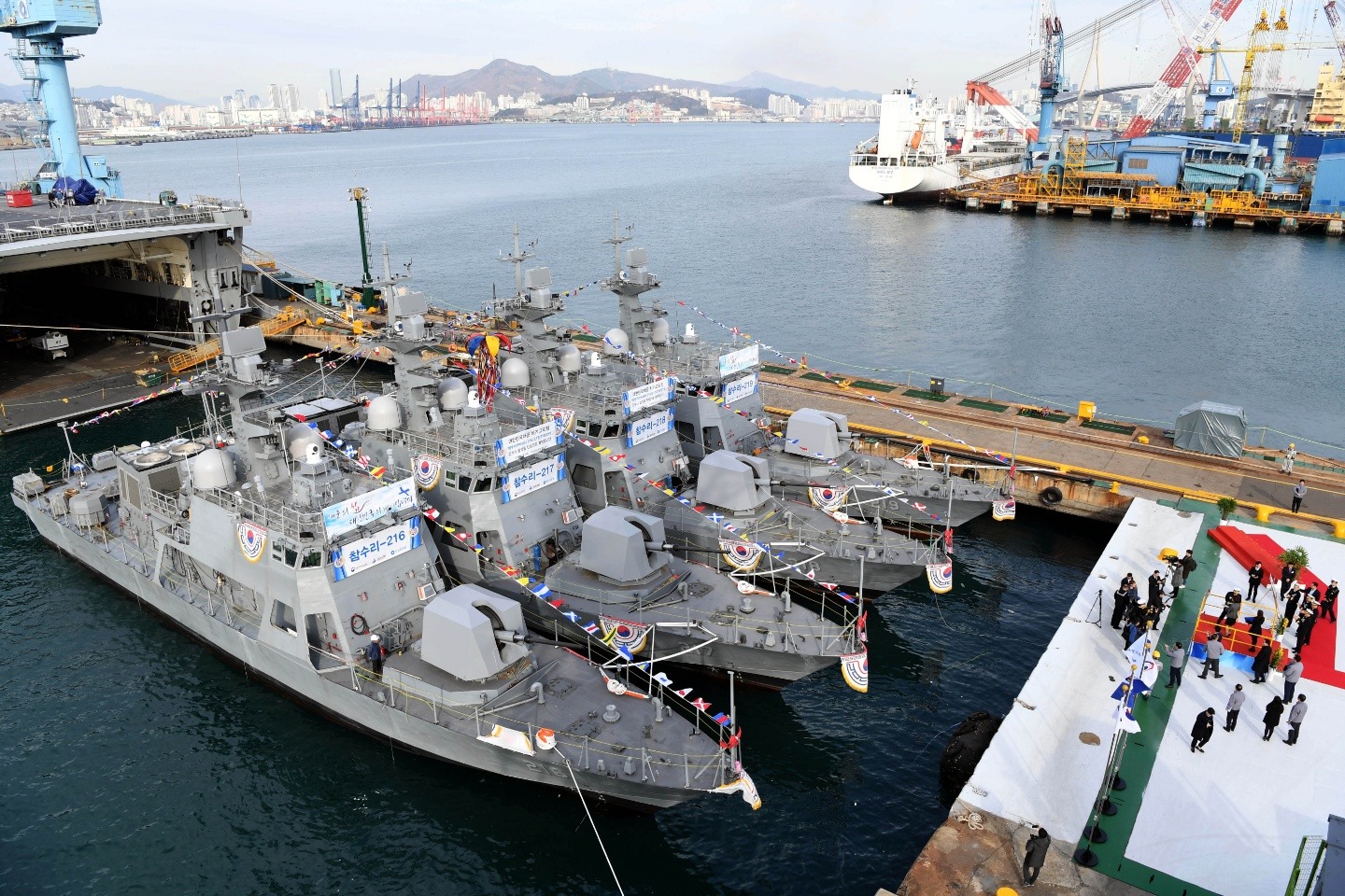 Republic of Korea Navy Chamsuri II-Class Patrol Boats