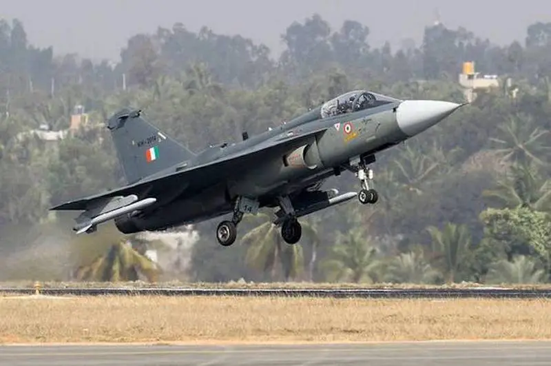 Indian Air Force HAL Tejas Mark 1A multirole light fighter