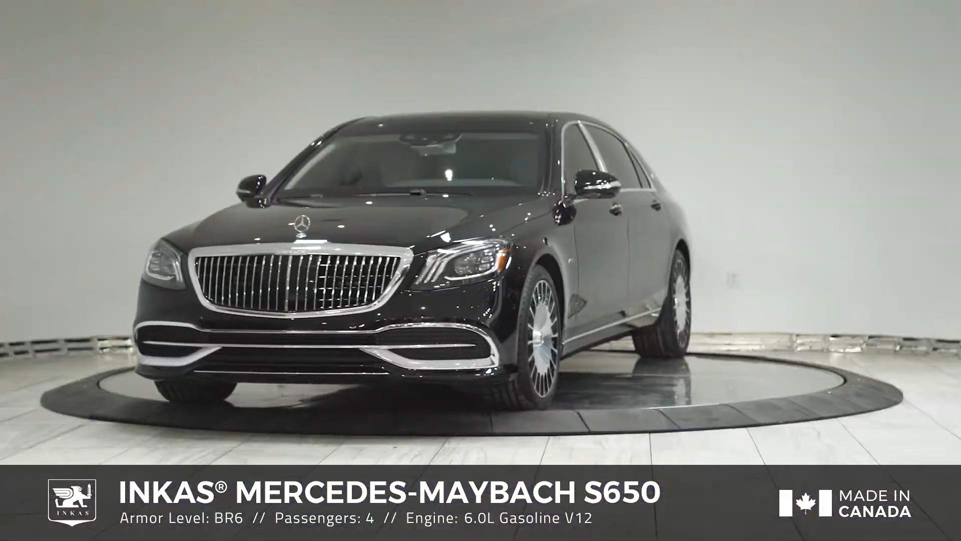 INKAS Armored Mercedes-Benz Maybach S650
