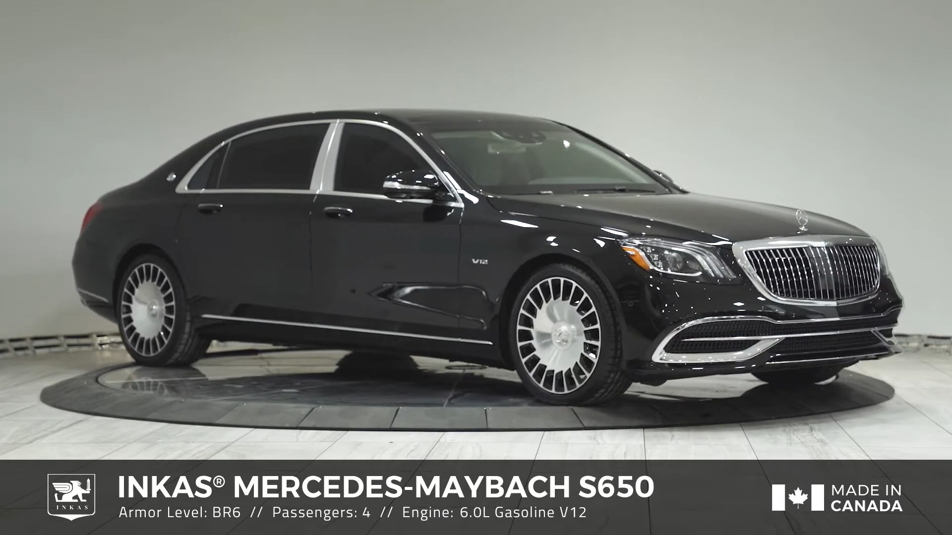INKAS Armored Mercedes-Benz Maybach S650
