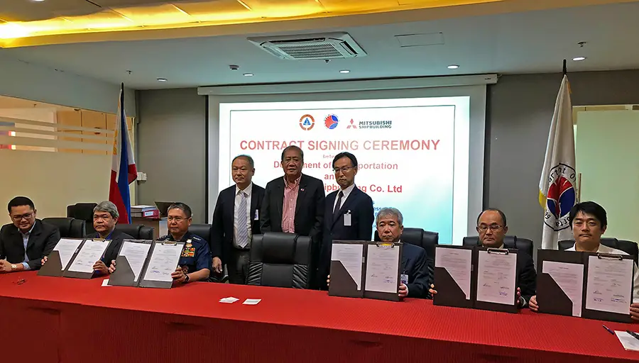 Contract Signing Ceremony (MHI)