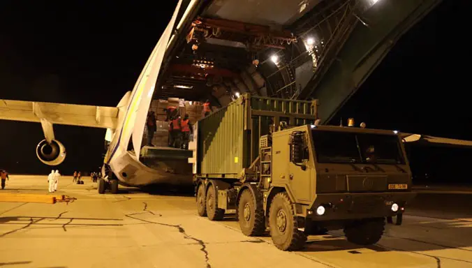 NATO Allies Antonov An-124 Brings Urgent Medical Supplies to the Czech Republic