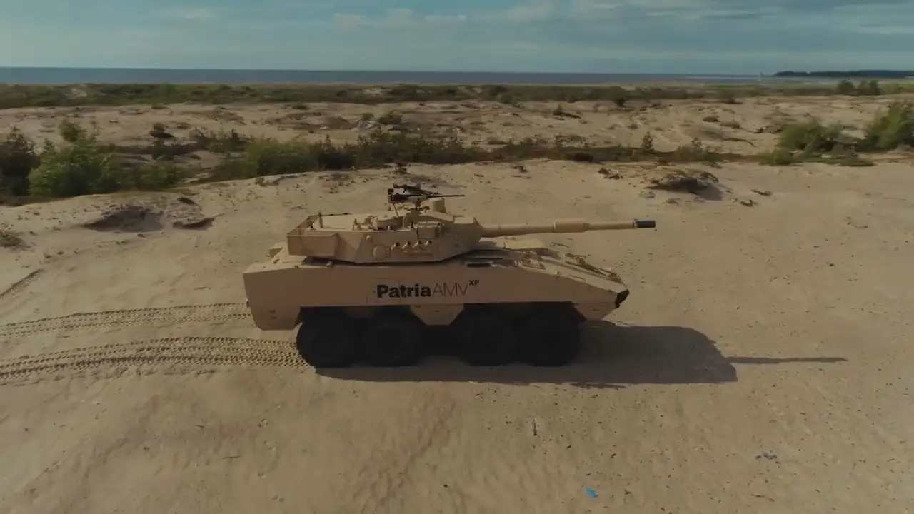 Patria AMVxp Tank Destroyer