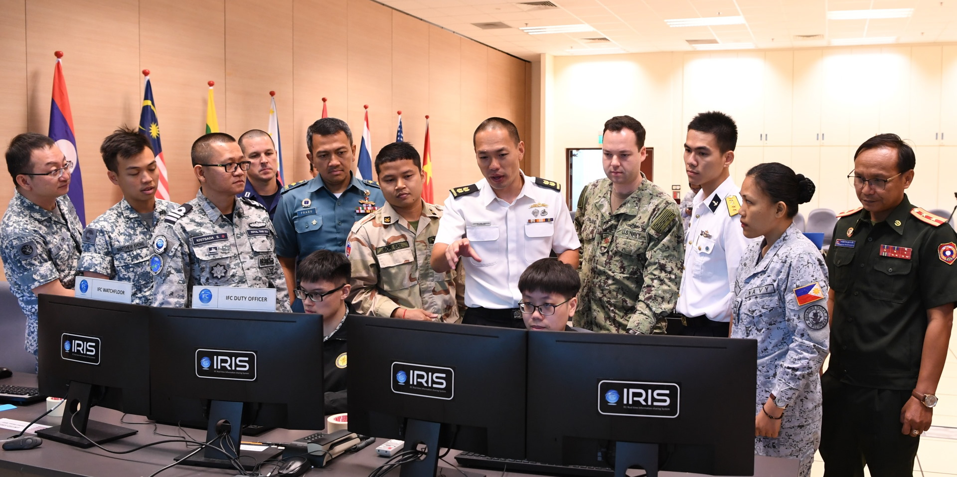 The Republic of Singapore Navy 's Information Fusion Centre (IFC) shared information on the incident with the Indonesian authorities via the IFC Real-time Information-sharing System (IRIS).