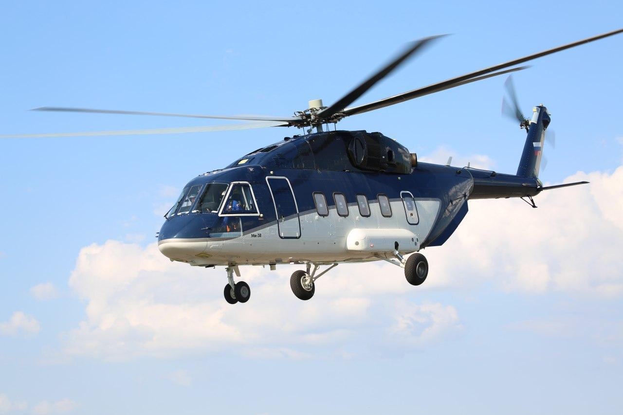 Rostec Delivers the First Serial Produced Mi-38 Helicopter to a Client