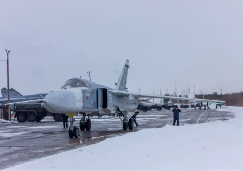 Russian Naval Aviation MiG-31BM Crews Train for In-Flight Refueling