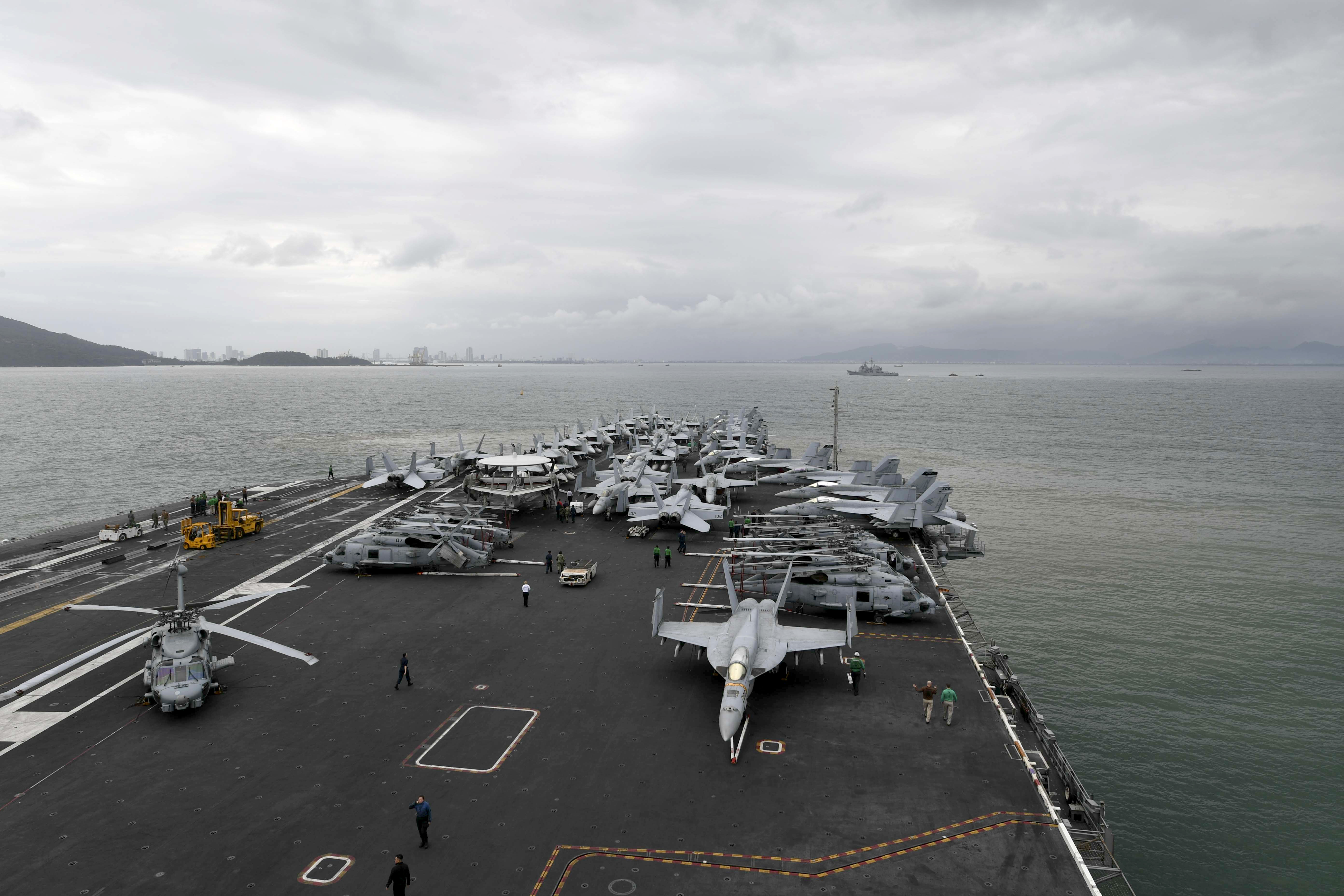  The Theodore Roosevelt Carrier Strike Group is on a scheduled deployment to the Indo-Pacific.