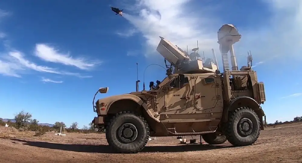 The Coyote Block 2 counter-drone weapon and KuRFS radar worked together to detect and engage a target in a test over the U.S. Army Yuma Proving Ground in Arizona.