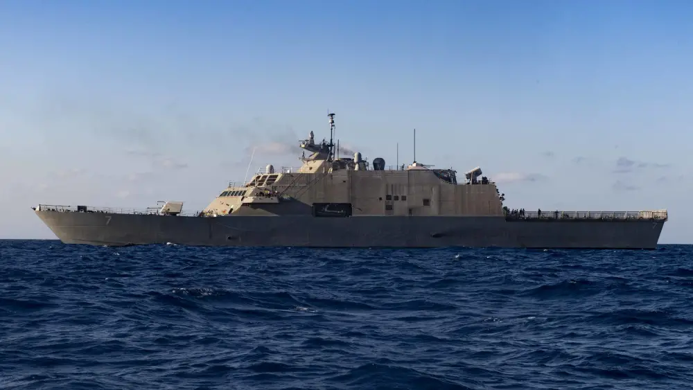 USS Detroit (LCS 7) Arrives in Key West for Maintenance
