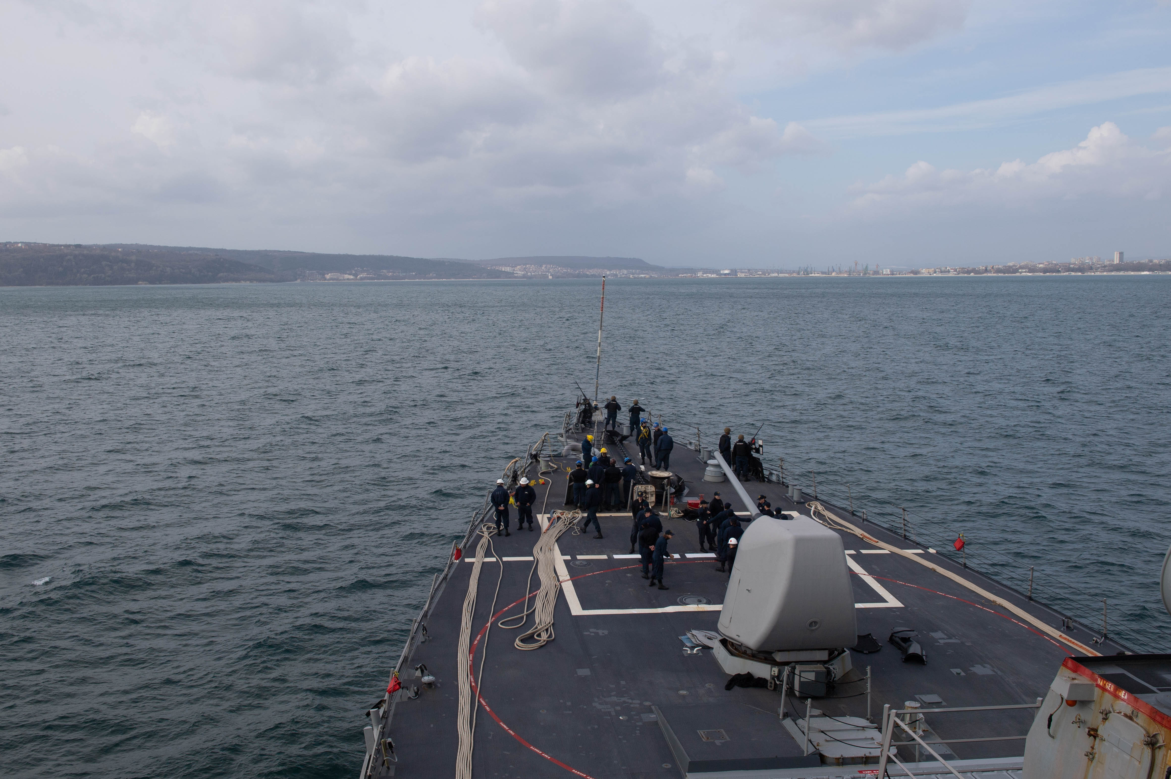 USS Ross Arrives in Bulgaria to Support Regional Partners