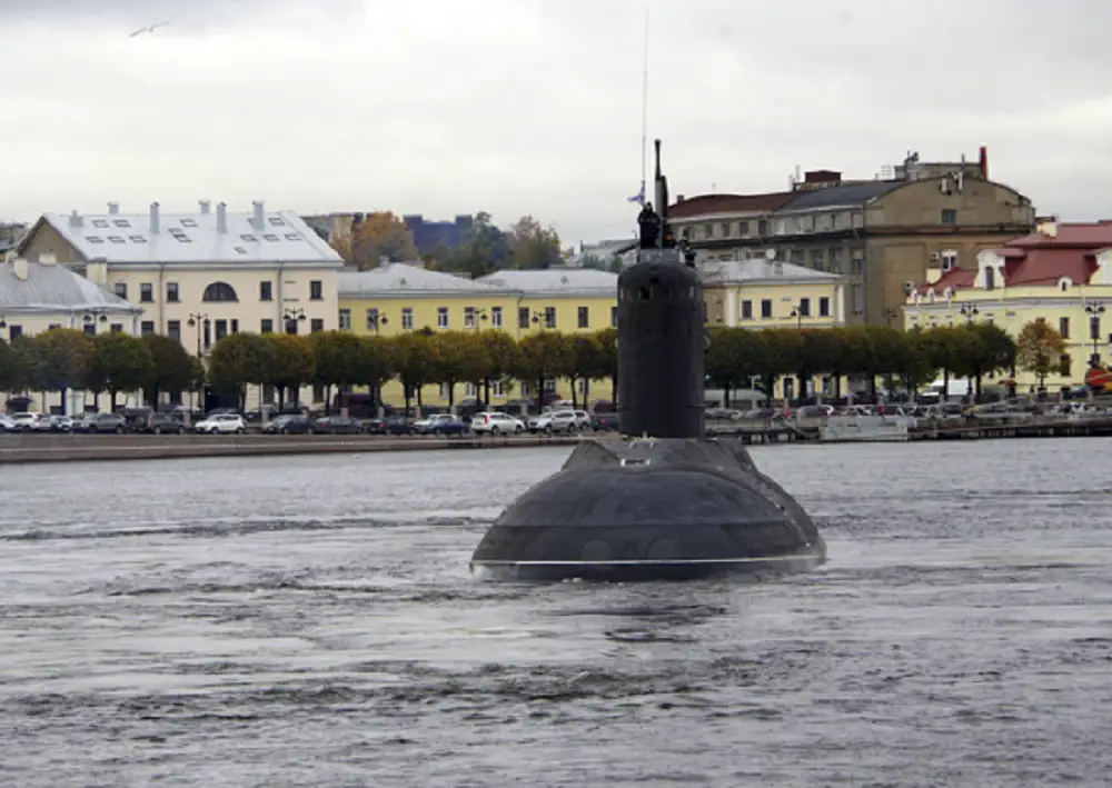 Volkhov Improved Kilo-Class Submarine Launched For Russiaan Pacific Fleet
