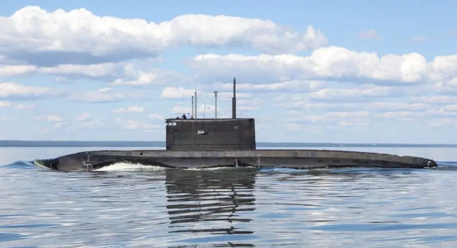 Russian Black Sea Fleet's B-265 Krasnodar Improved Kilo-class submarine