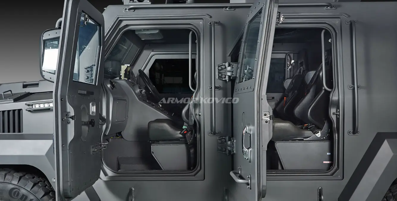  Armor Kovico KMPV 4x4 wheel armored vehicle