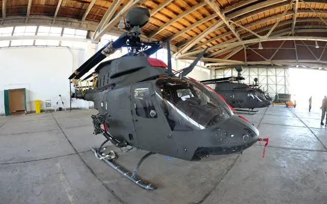  Croatian Air Force Kiowa Warrior Helicopters Receive Hellfire Missiles