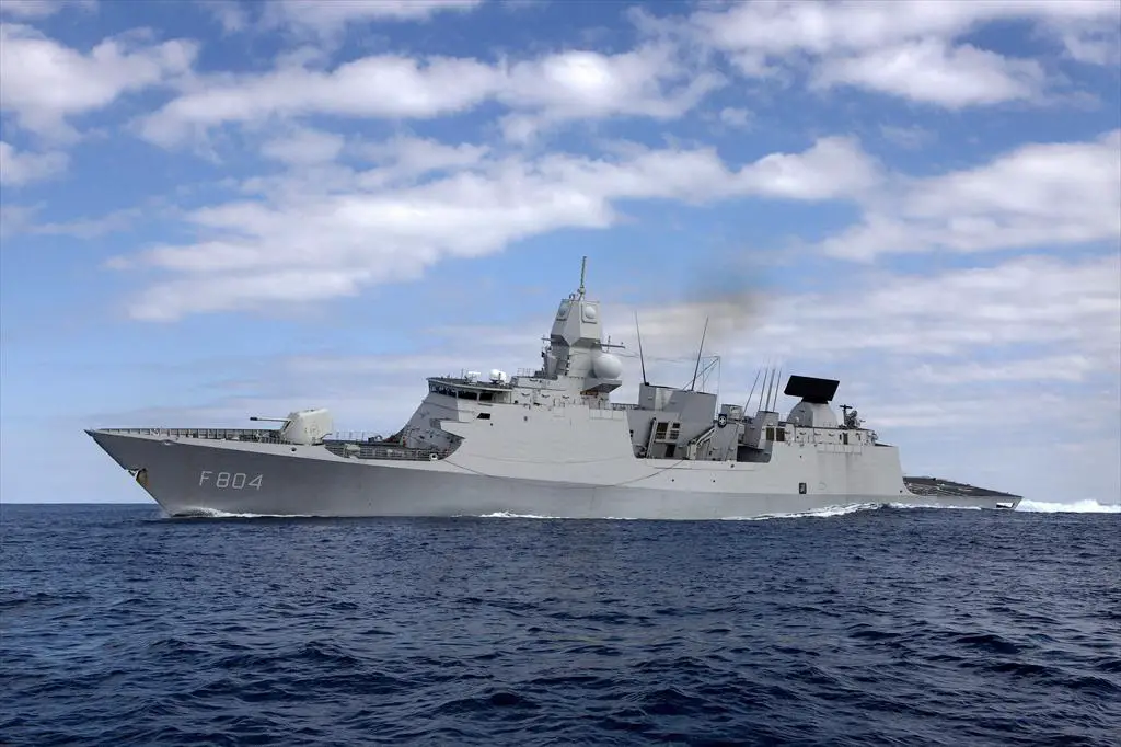 Royal Netherlands Navy De Zeven Provinciën guided missile frigates.