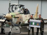 First Nigerian Air Force A-29 Super Tucano Light Attack Aircraft Successfully Completes Inaugural Flight