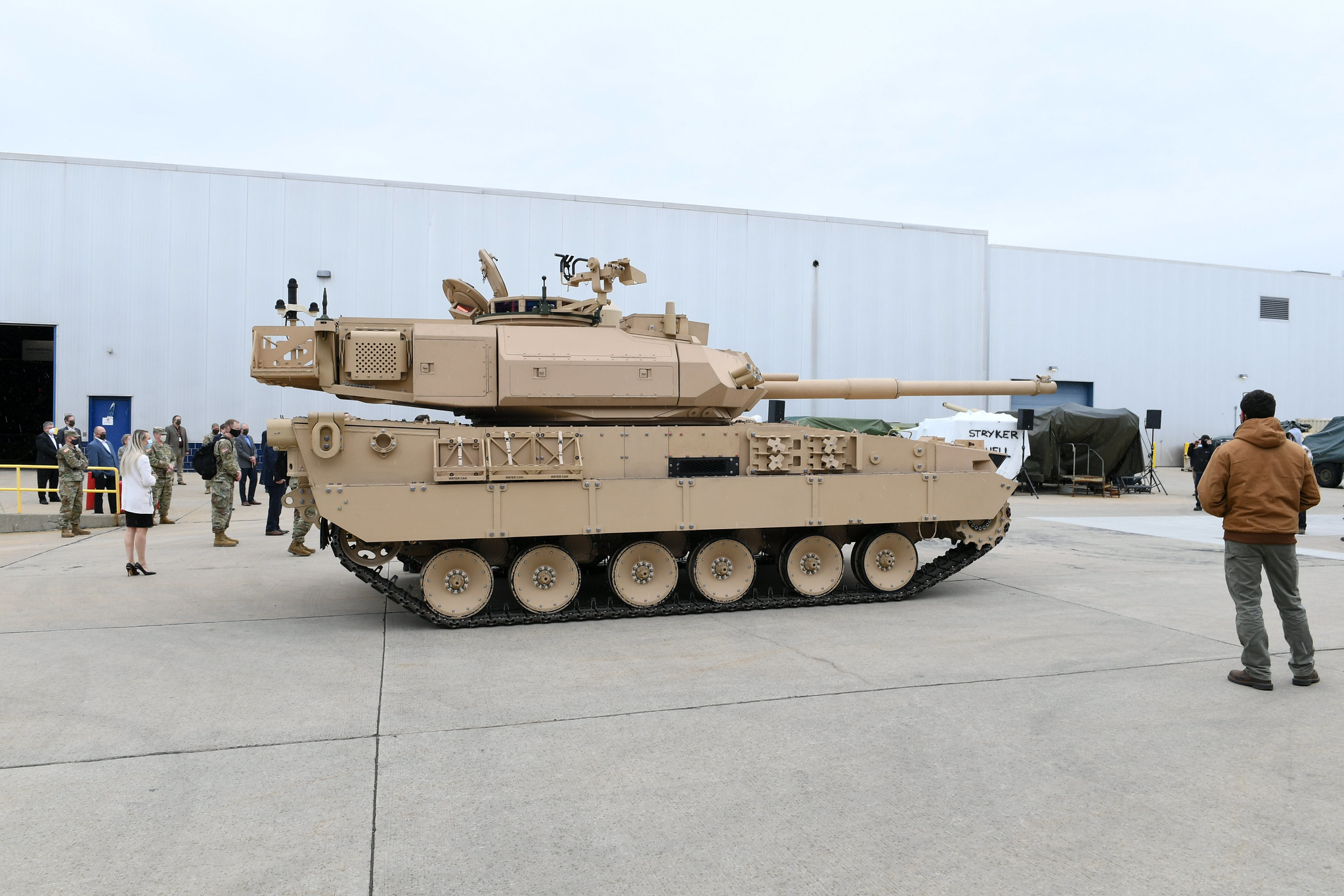 U.S. Army GDLS M10 Booker armored fighting vehicle. (Photo by General Dynamics Land Systems)