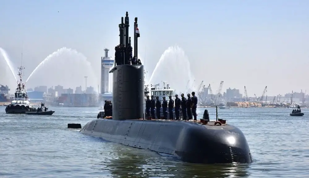 Egyptian Navy 209/1400mod class submarine