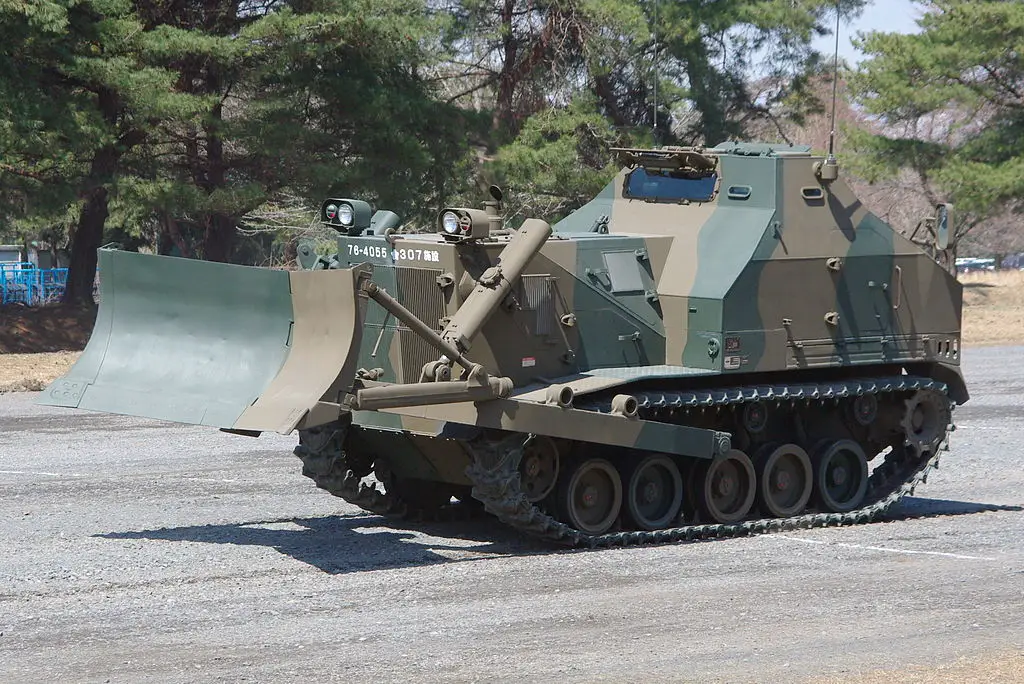 Hitachi Wins Japanese Ground Self Defence Force Armoured Bulldozer Contract