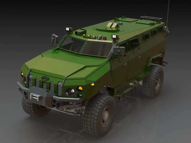 Kraz Kamrat Armored Personnel Carrier