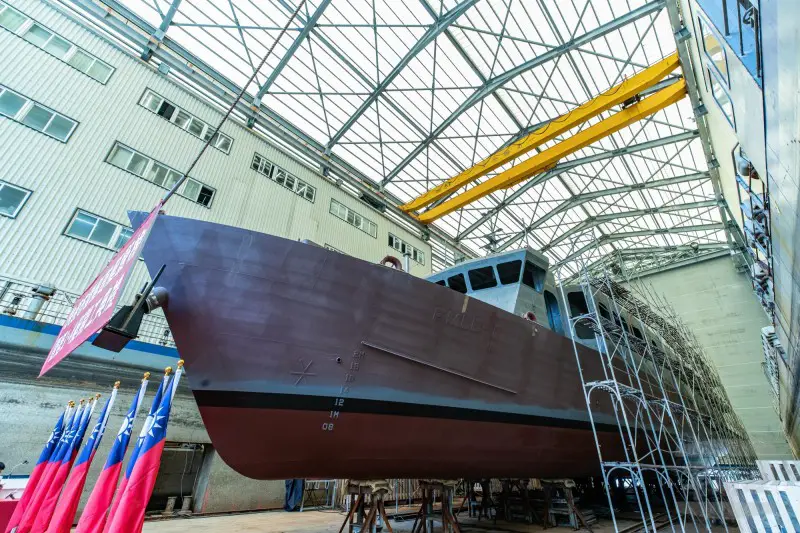 Lungteh Shipbuilding Lays Keel for Two Taiwan Rapid Minelayers
