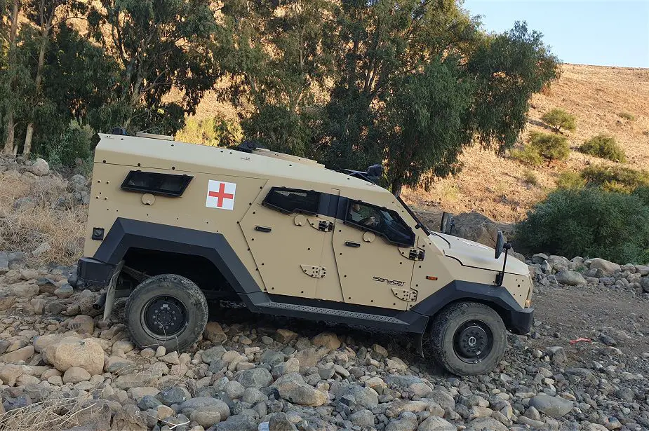 Plasan Adds Ambulance Variant to Its SandCat 4x4 Armored Vehicle Family