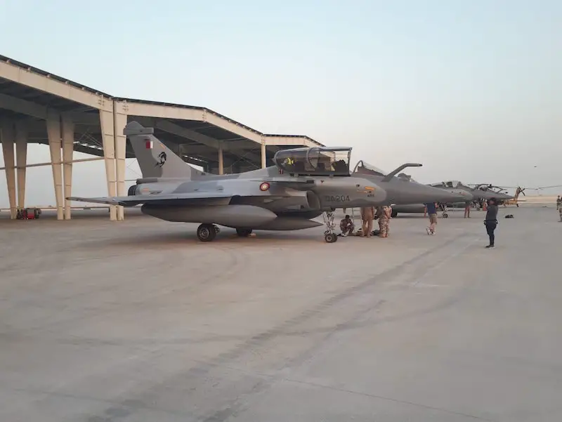 Qatar Emiri Air Force Dassault Rafales Fighters