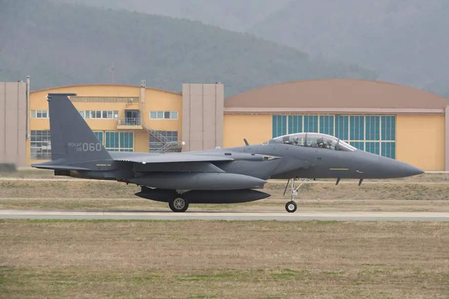 Republic of Korea Air Force F-15K Slam Eagle Fighter Aircraft