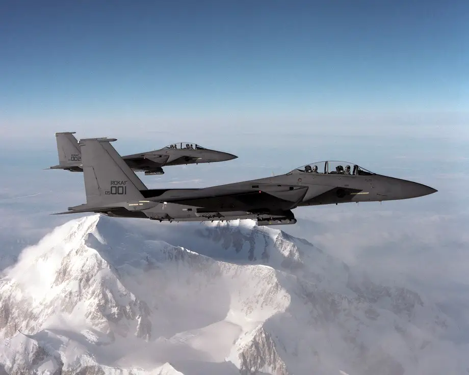Republic of Korea Air Force F-15K Slam Eagle Fighter Aircraft