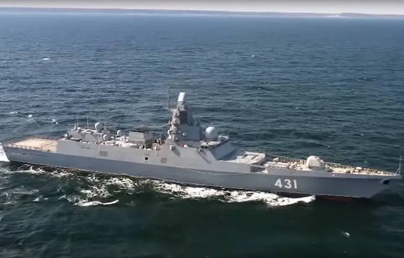 Russian Navy Admiral Kasatonov Sails to Baltic After Sea Trials