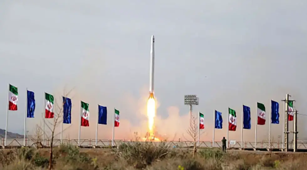 Iran Successfully Puts 1st Military Satellite Into Orbit