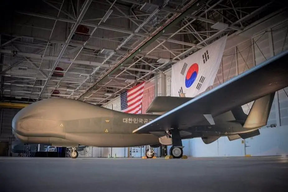 Second RoKAF RQ-4 Global Hawk UAV Arrive in South Korea