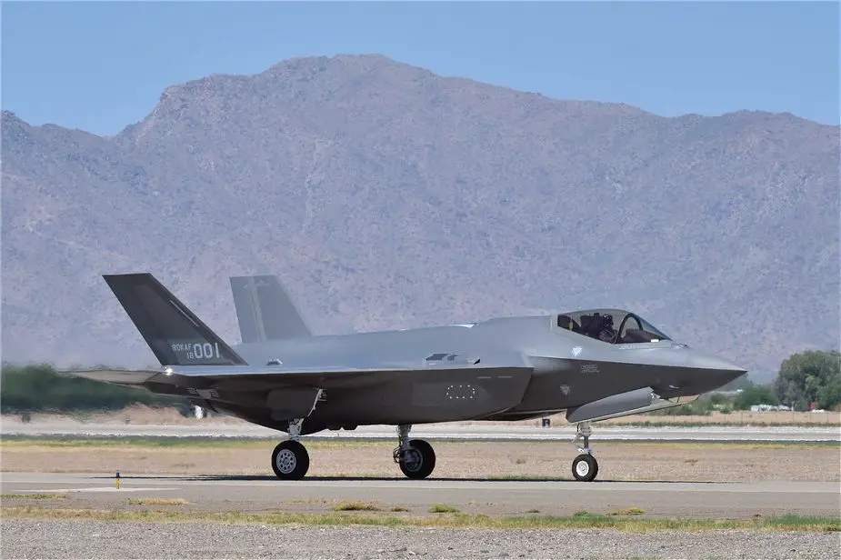 US Approves $675 Million F-35A Maintenance Services to South Korea