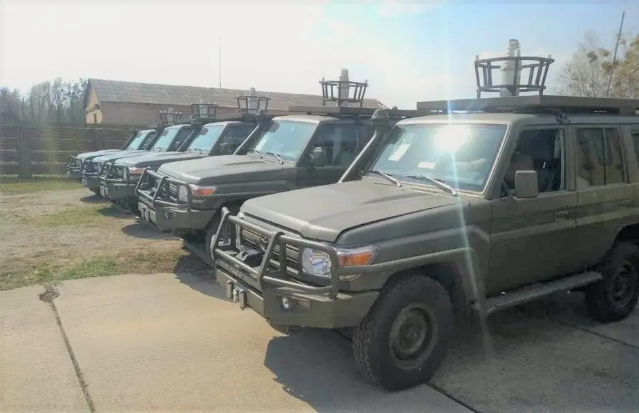 US Delivered Toyota Land Cruisers to Ukrainian Armed Forces