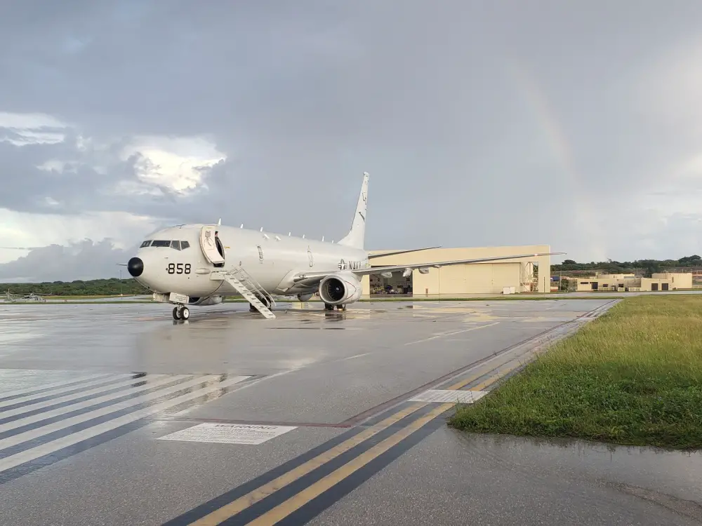 A P-8A aircraft assigned to Patrol Squadron (VP) 10 sits on the flight line during exercise Snapdragon Gold. Exercise Snapdragon Gold afforded VP-10 aircrew an opportunity to build ASW proficiency as well as demonstrate the P-8A's systems, capabilities, and interoperability while working with subsurface units. (U.S. Navy photo by Mass Communication Specialist 1st Class Louis Rojas)