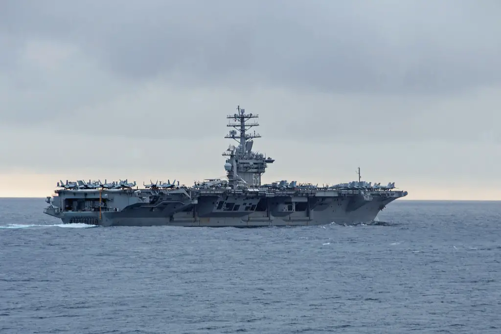 USS Nimitz departs Bremerton for training