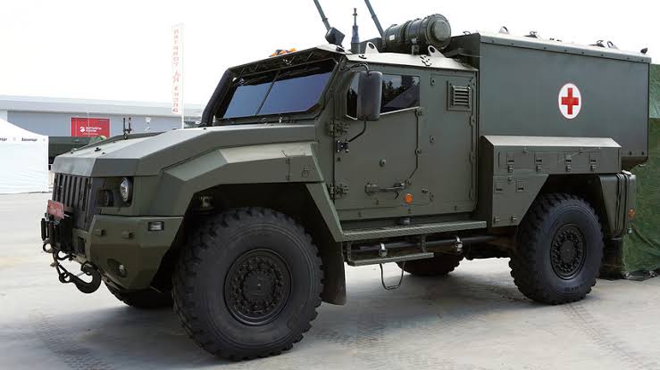 Russian Army Receives First Linza Mine-Resistant Medical Evacuation Vehicles