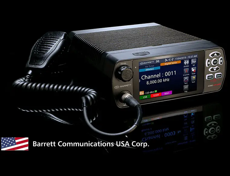 Barrett Communications Deliver Barrett 4050 HF SDR Transceivers
