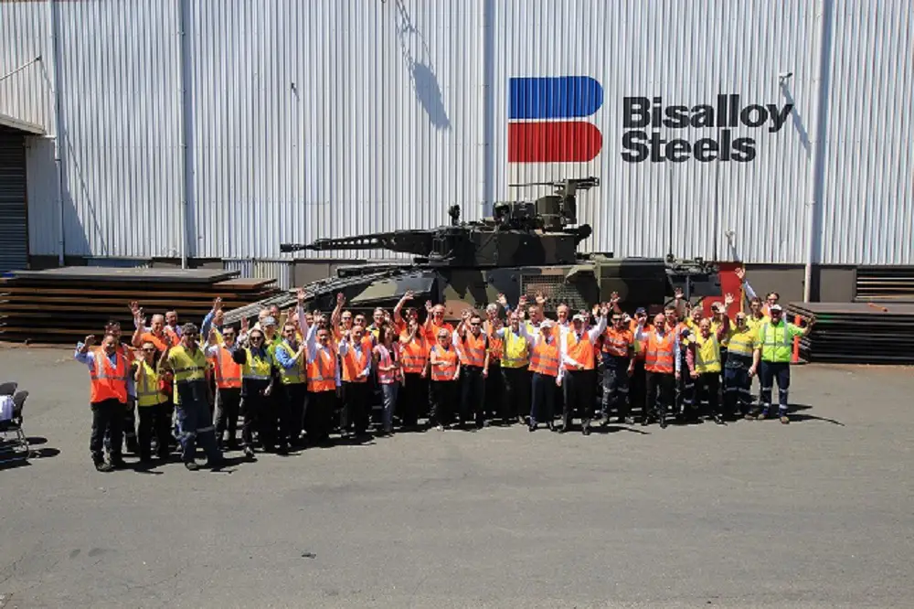 Bisalloy Steel Group to Produce Steel Armor for Australian Army Boxer 8x8 Armored Vehicles