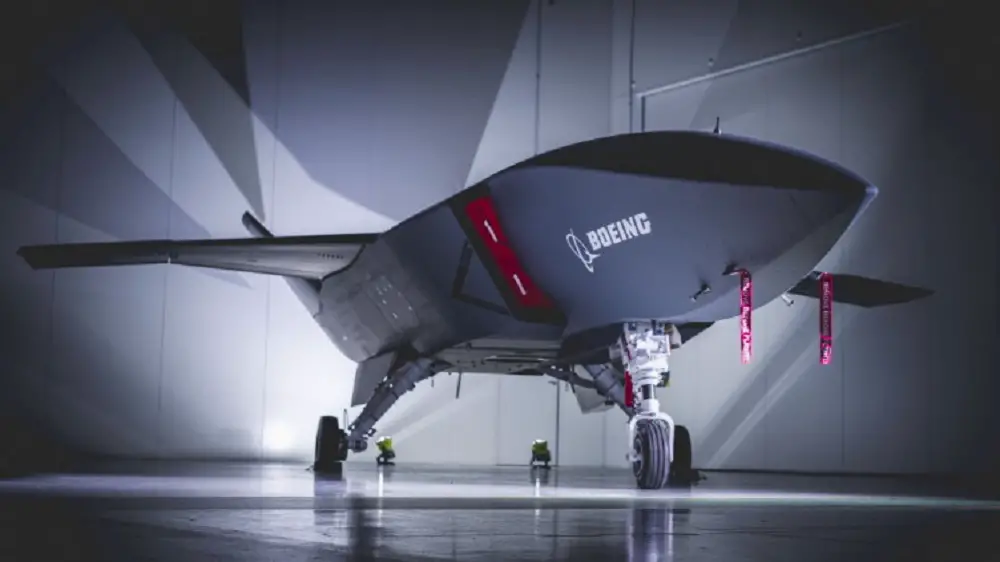 Boeing Rolls Out First Loyal Wingman Unmanned Aircraft